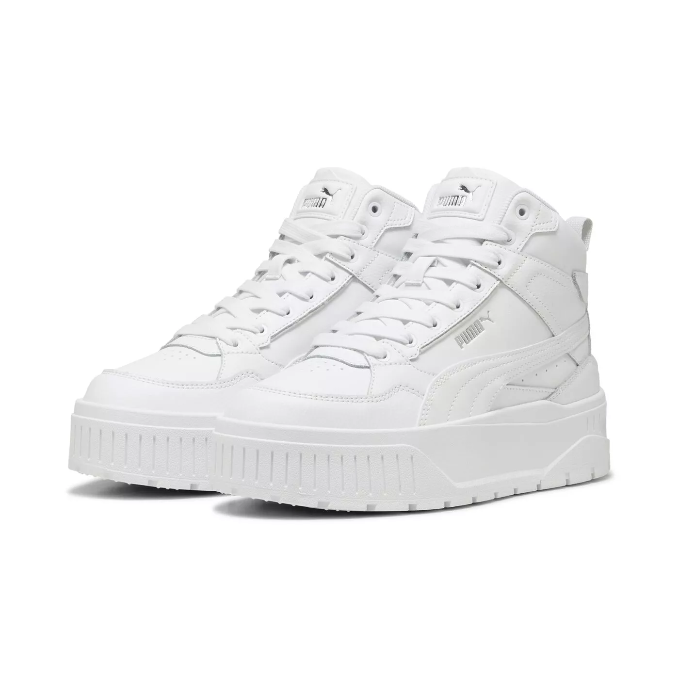Puma ქალის ბოტასი Karmen II Idol Mid PUMA White-PUMA White