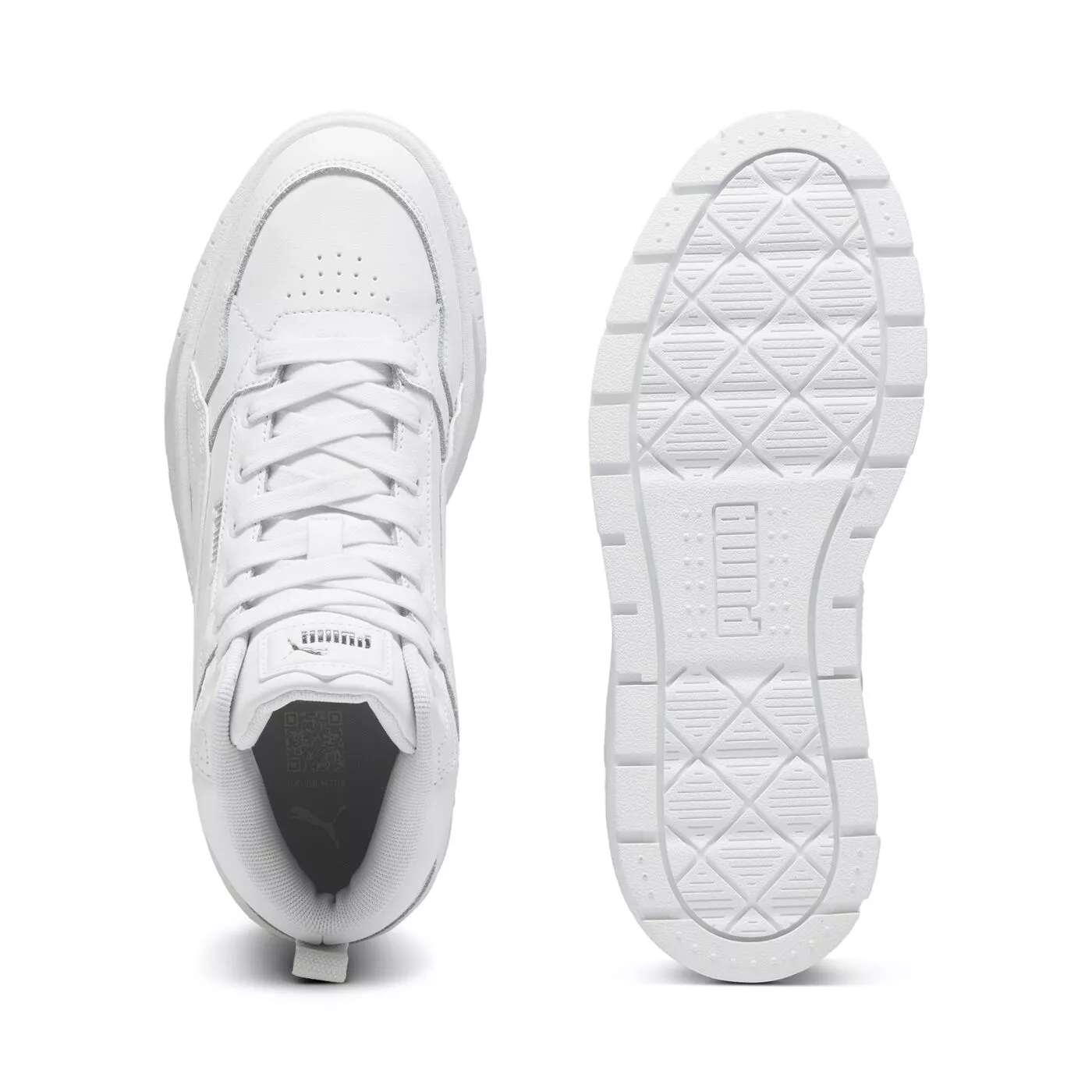Puma ქალის ბოტასი Karmen II Idol Mid PUMA White-PUMA White