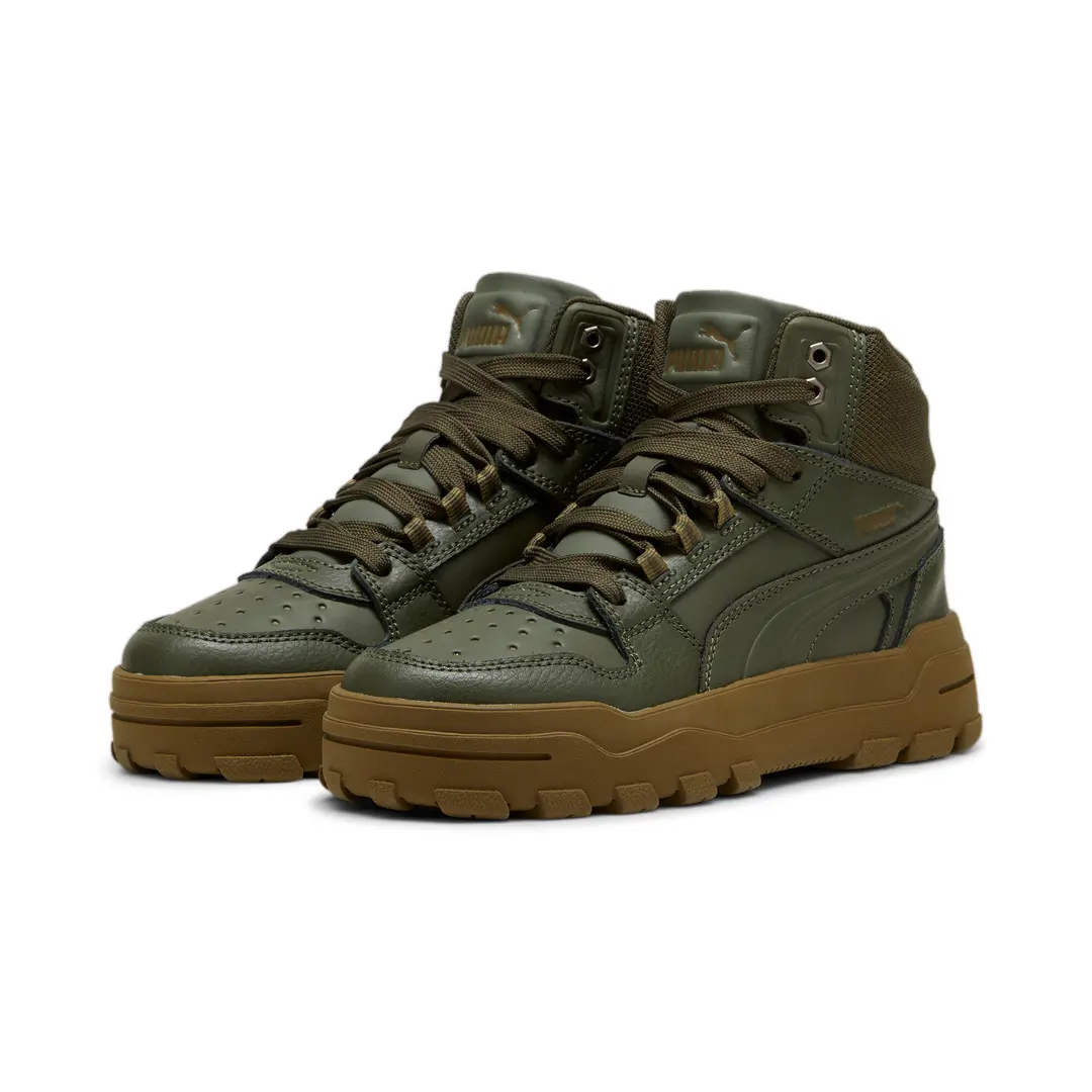 Puma ბავშვის ბოტასი Puma Rebound Abrupt Jr Dark Olive-Wild W