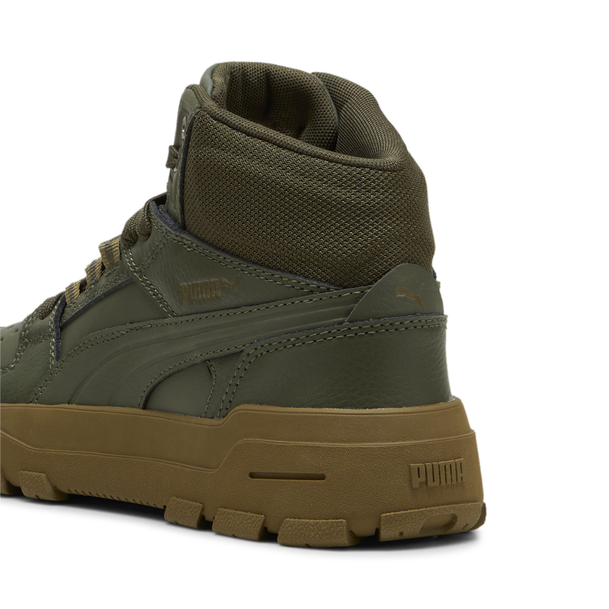 Puma ბავშვის ბოტასი Puma Rebound Abrupt Jr Dark Olive-Wild W