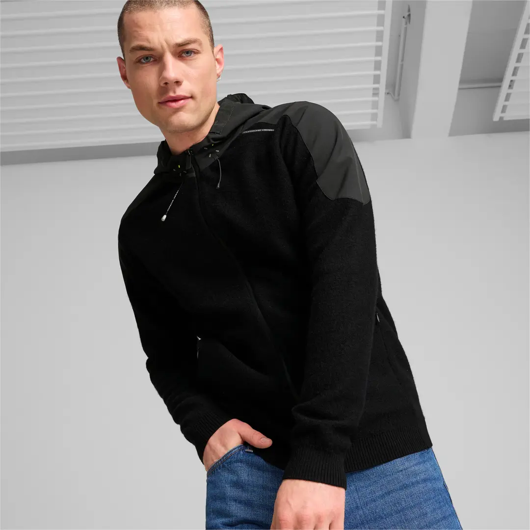 Puma ჯემპრი PD Wool Mix Jacket PUMA Black