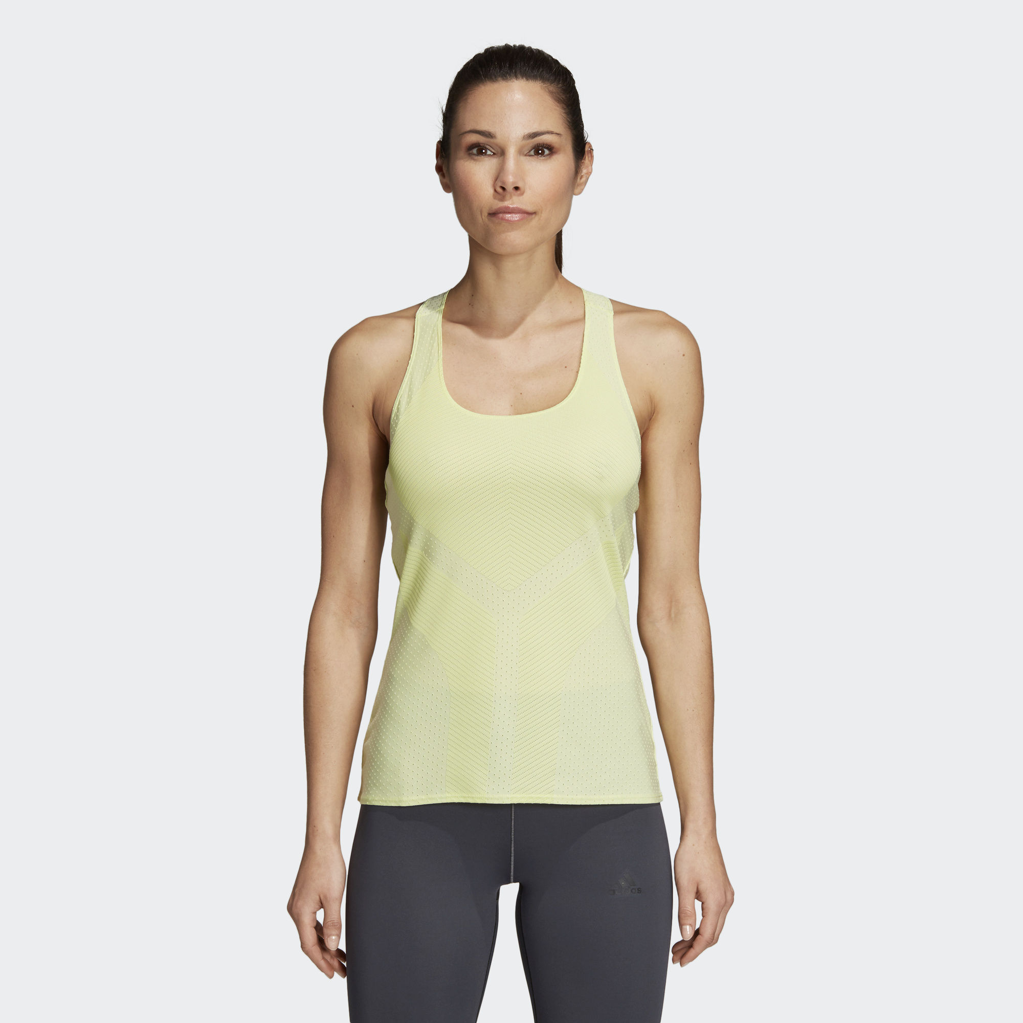 Adidas ქალის მაისური Jacquard Tank