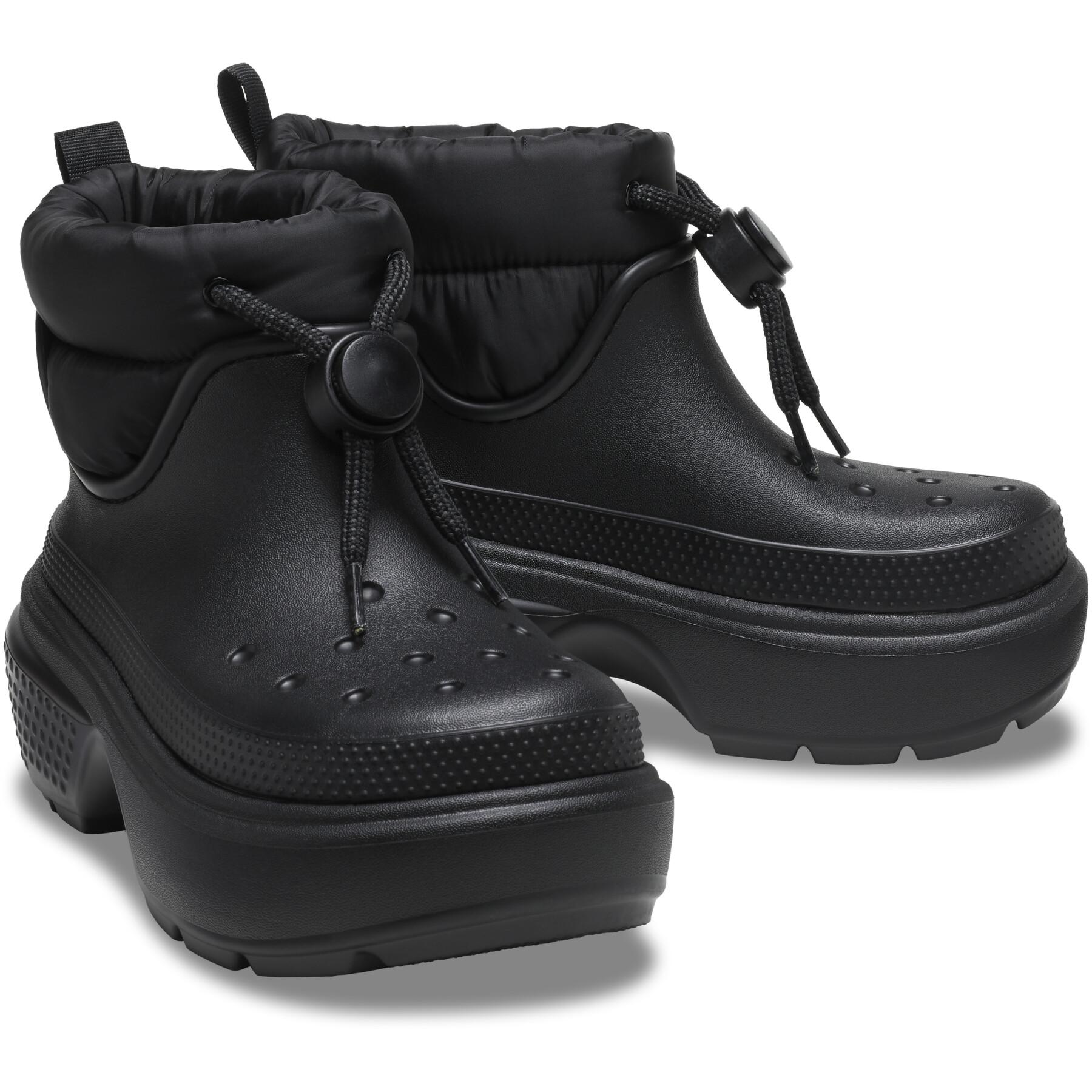 Crocs ბოტები Stomp Puff Boot Blk