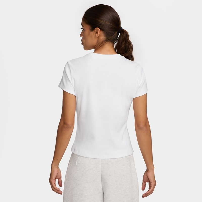 Nike ქალის მაისური W NSW RIB  TGHT SS TEE
