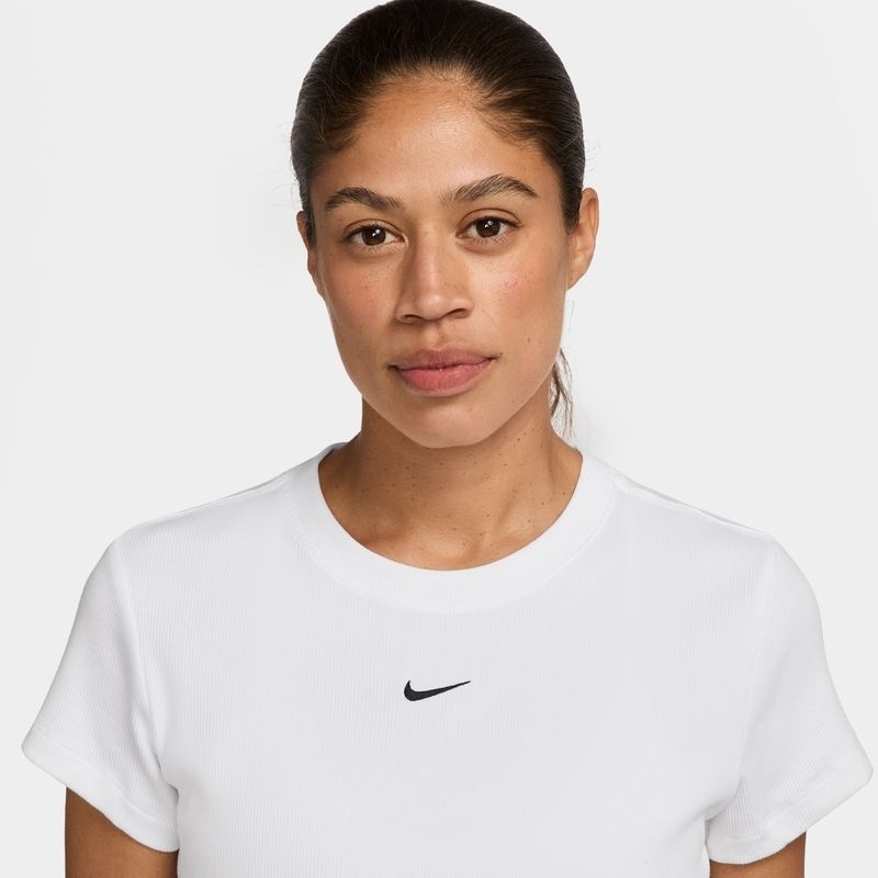 Nike ქალის მაისური W NSW RIB  TGHT SS TEE
