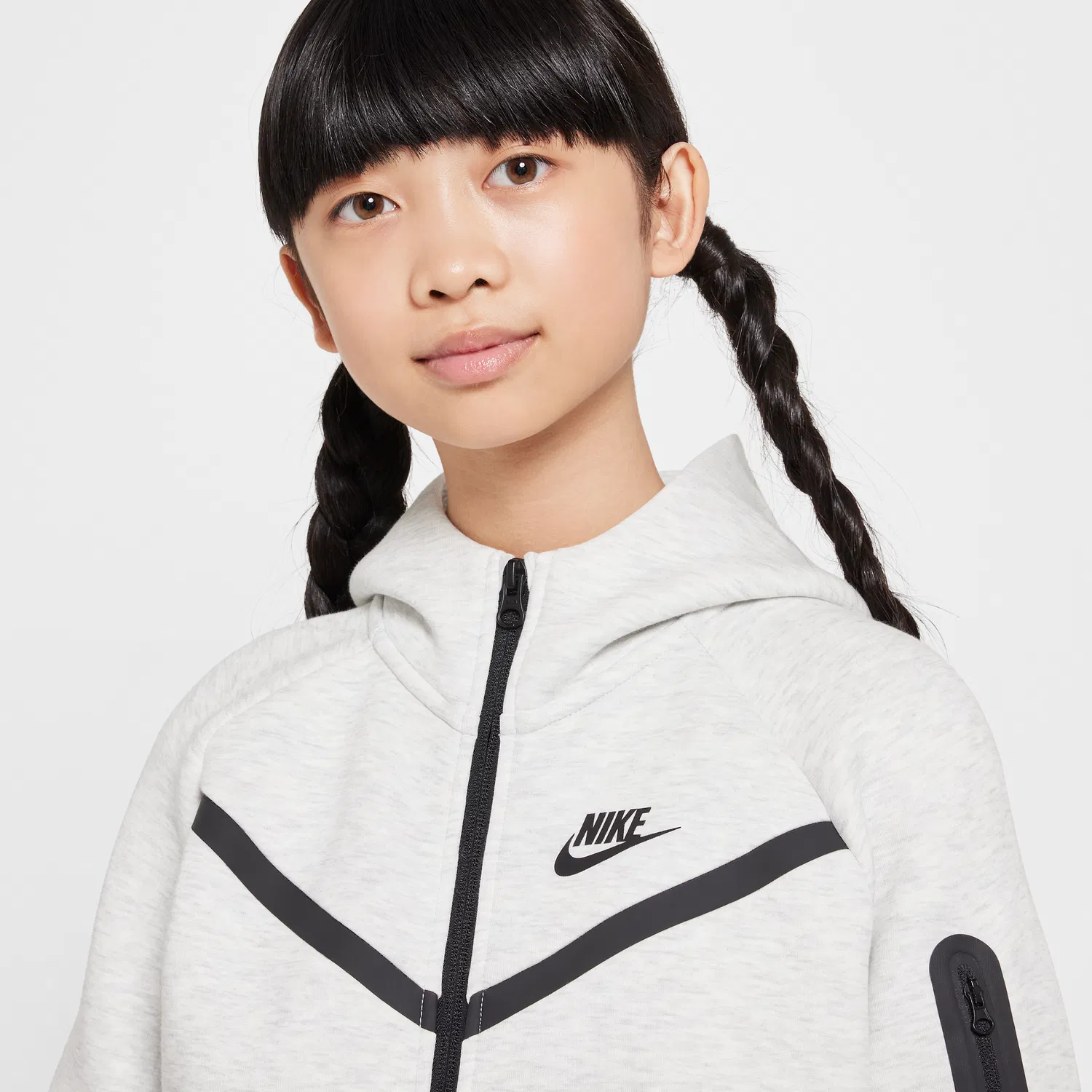 Nike ბავშვის ჯემპრი G NSW TCH FLC HD FZ LS - PD