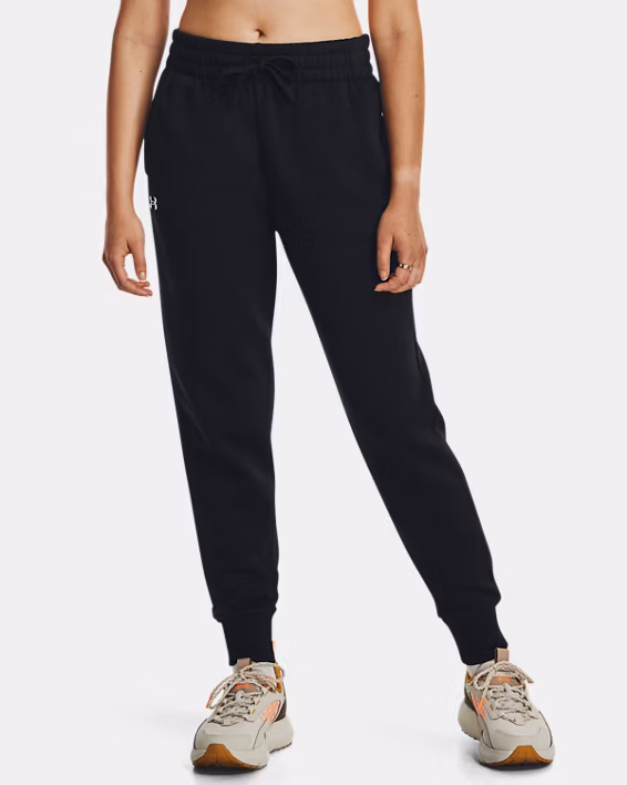 Under Armour ქალის შარვალი UA Rival Fleece Jogger