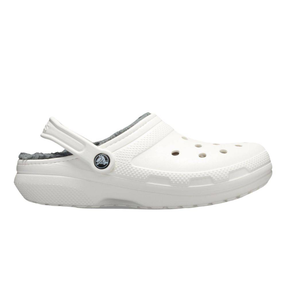 Crocs Classic Lined Clog Whi/Gry