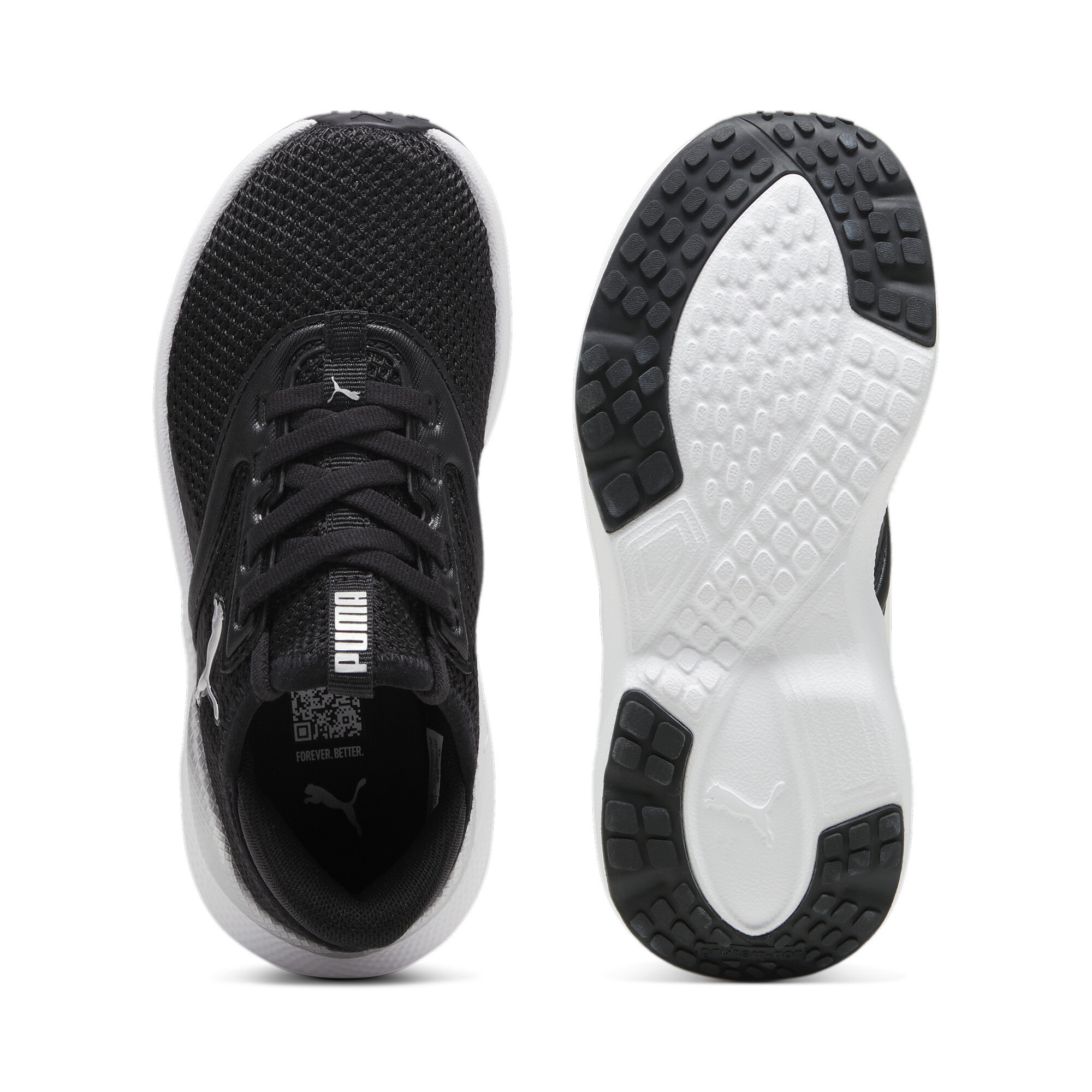 Puma ბავშვის ბოტასი Soft Mayve PS PUMA Black-PUMA White