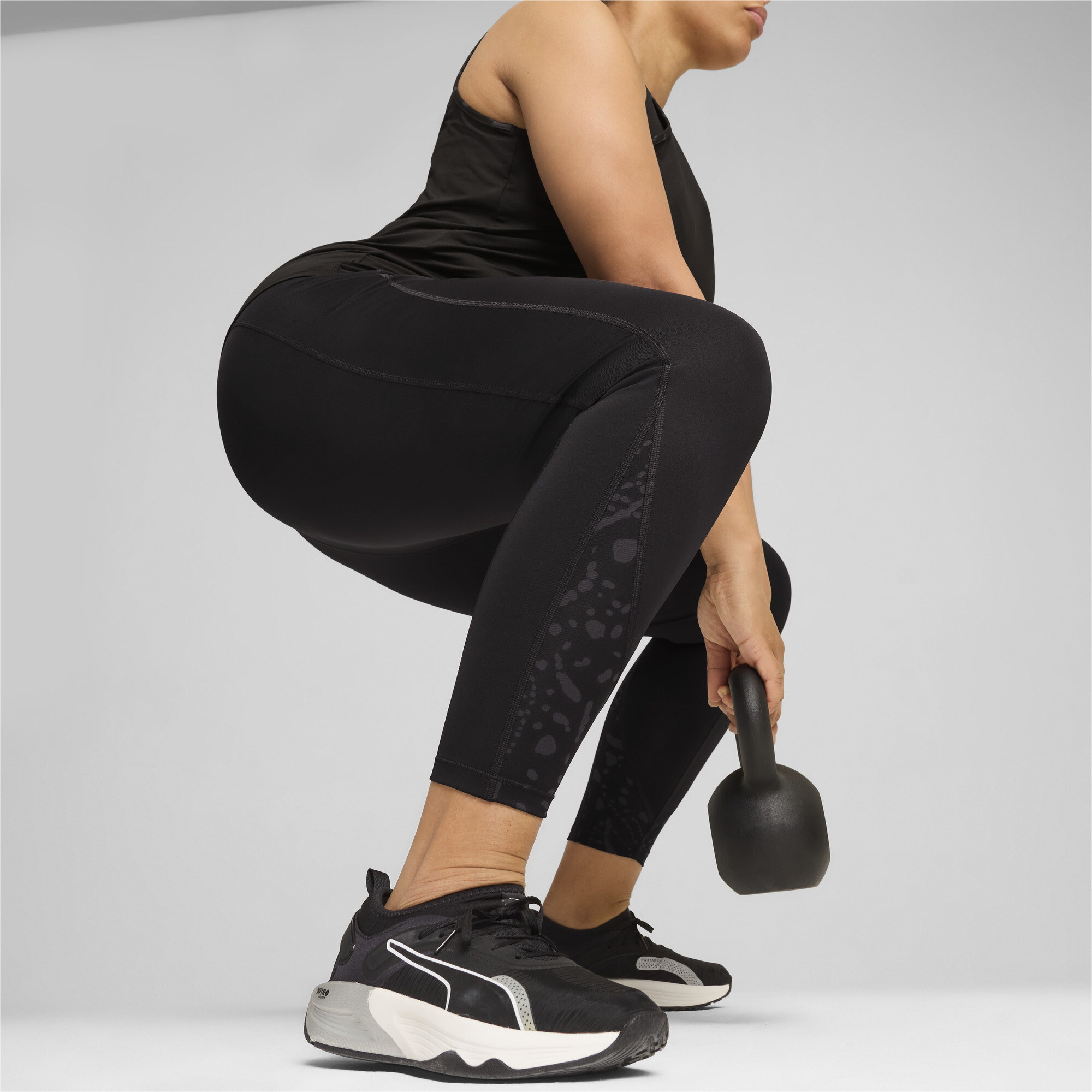 Puma ქალის შარვალი HYPERNATURAL HW 7/8 TIGHT PUMA Black