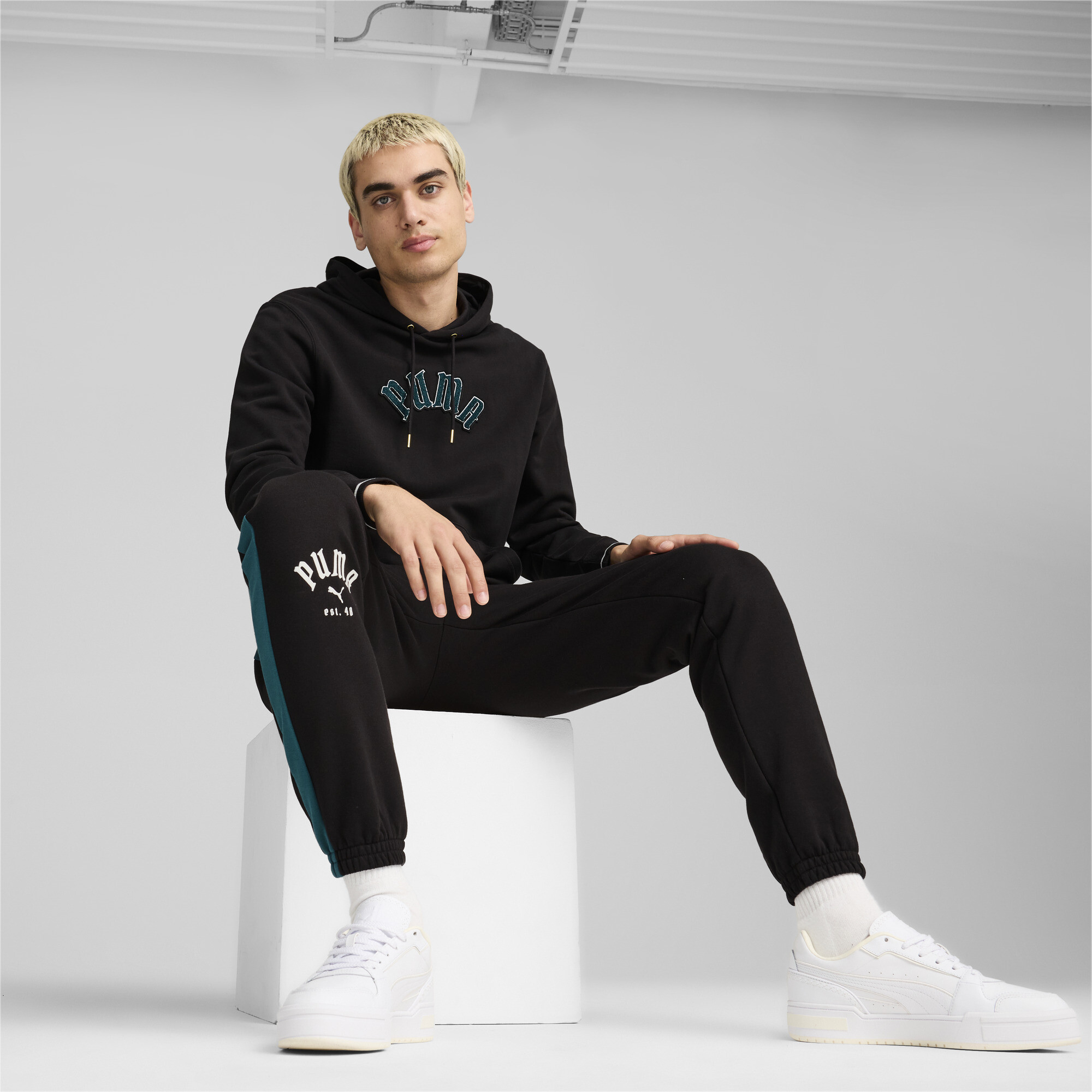 Puma ჯემპრი CLASSICS PLAY.PARIS. Hoodie TR PUMA Blac