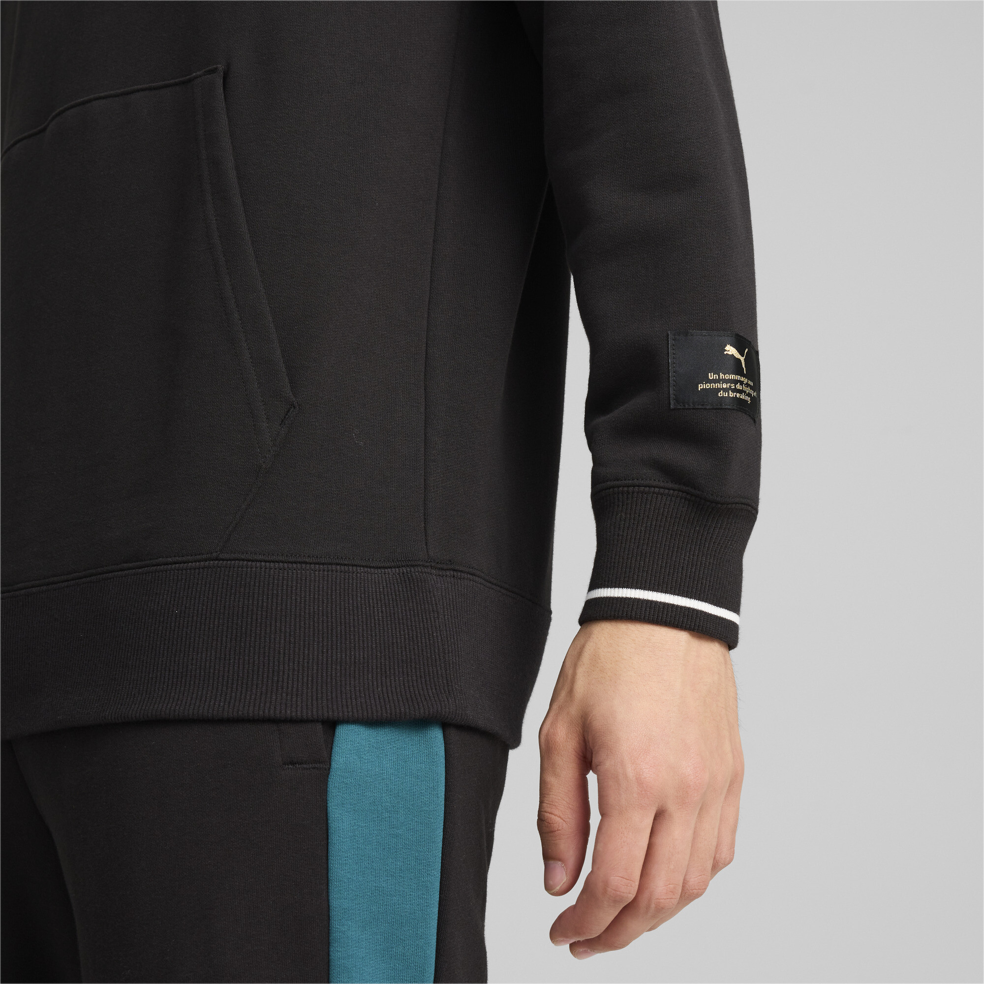 Puma ჯემპრი CLASSICS PLAY.PARIS. Hoodie TR PUMA Blac