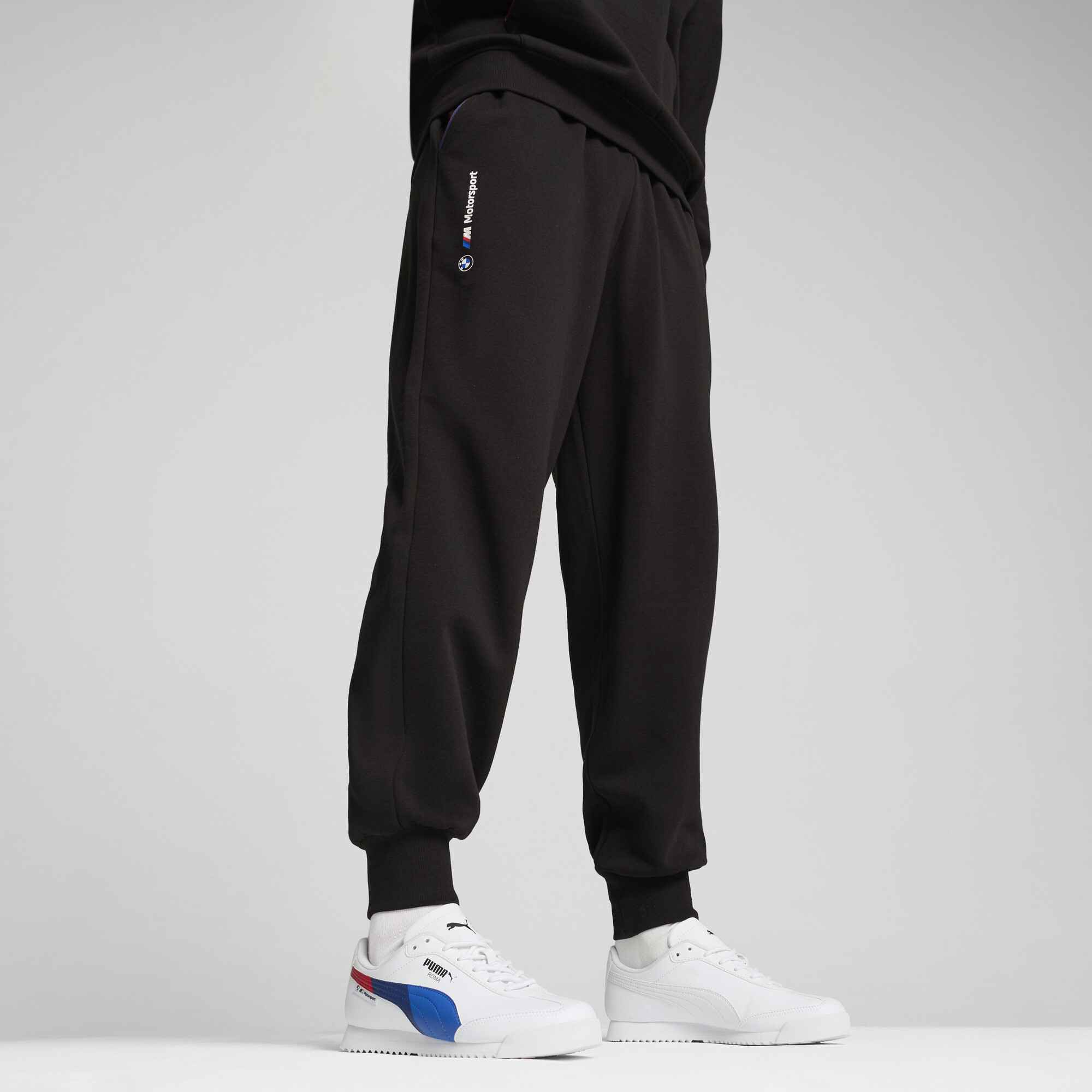 Puma შარვალი BMW MMS ESS+ PANTS FLEECE PUMA Black