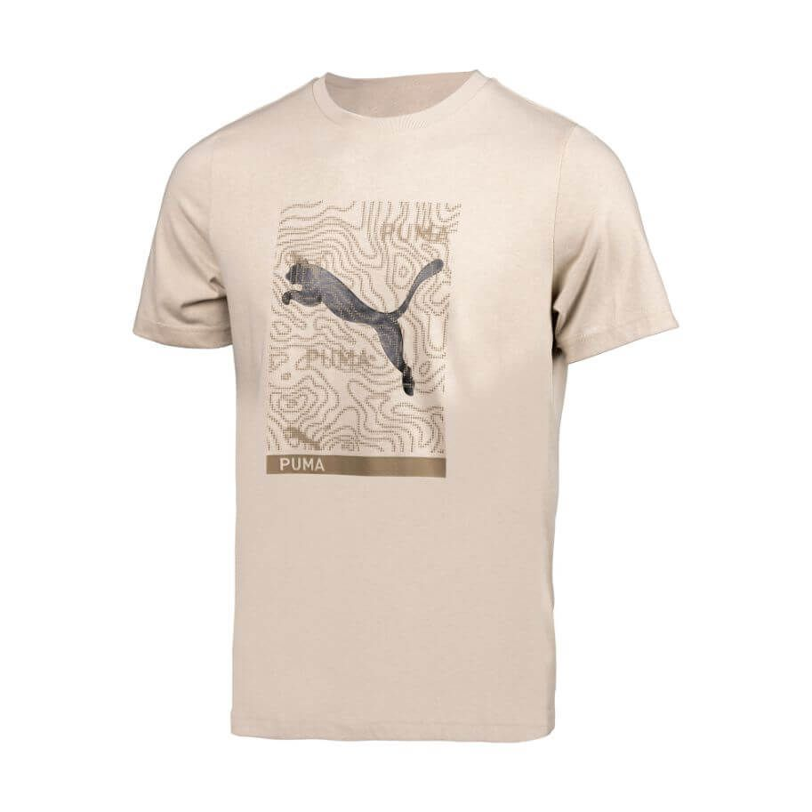 Puma მაისური OPEN ROAD Graphic Tee Desert Dust