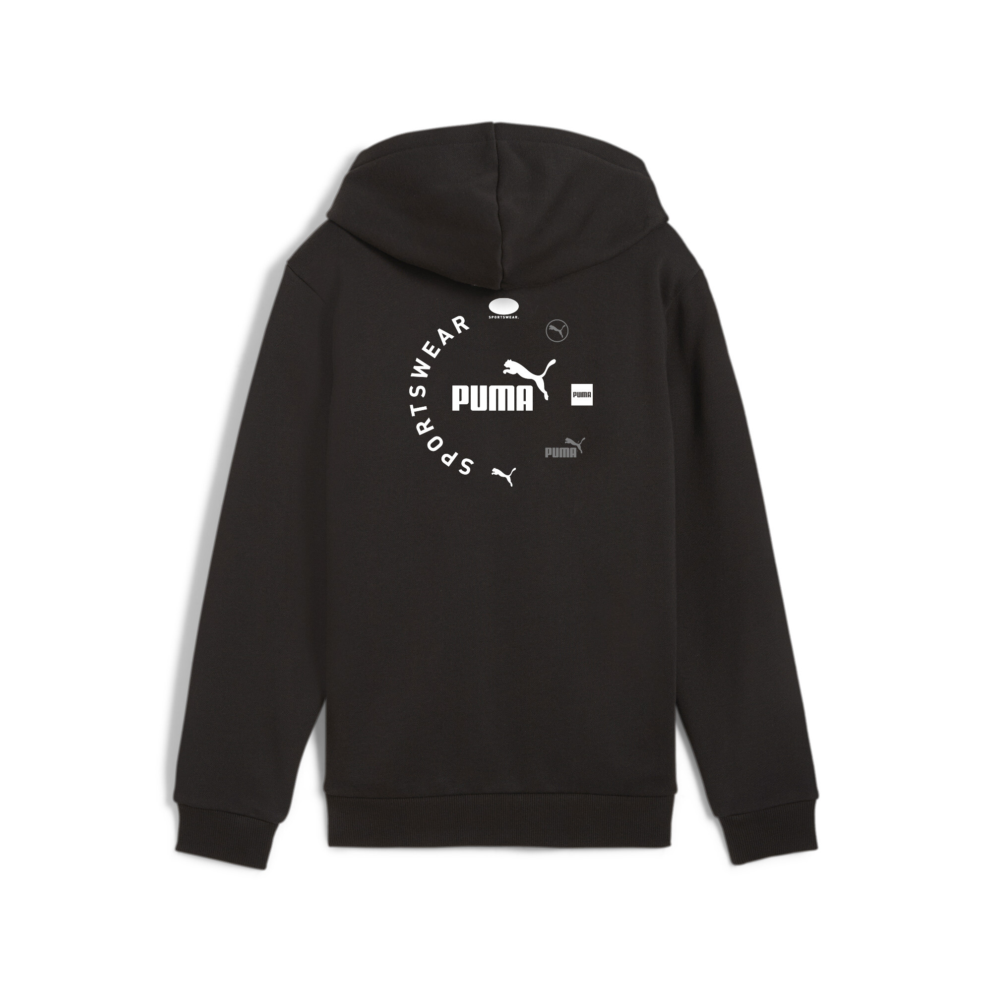 Puma ბავშვის ჯემპრი PUMA POWER Graphic Full-Zip Hoodie FL B