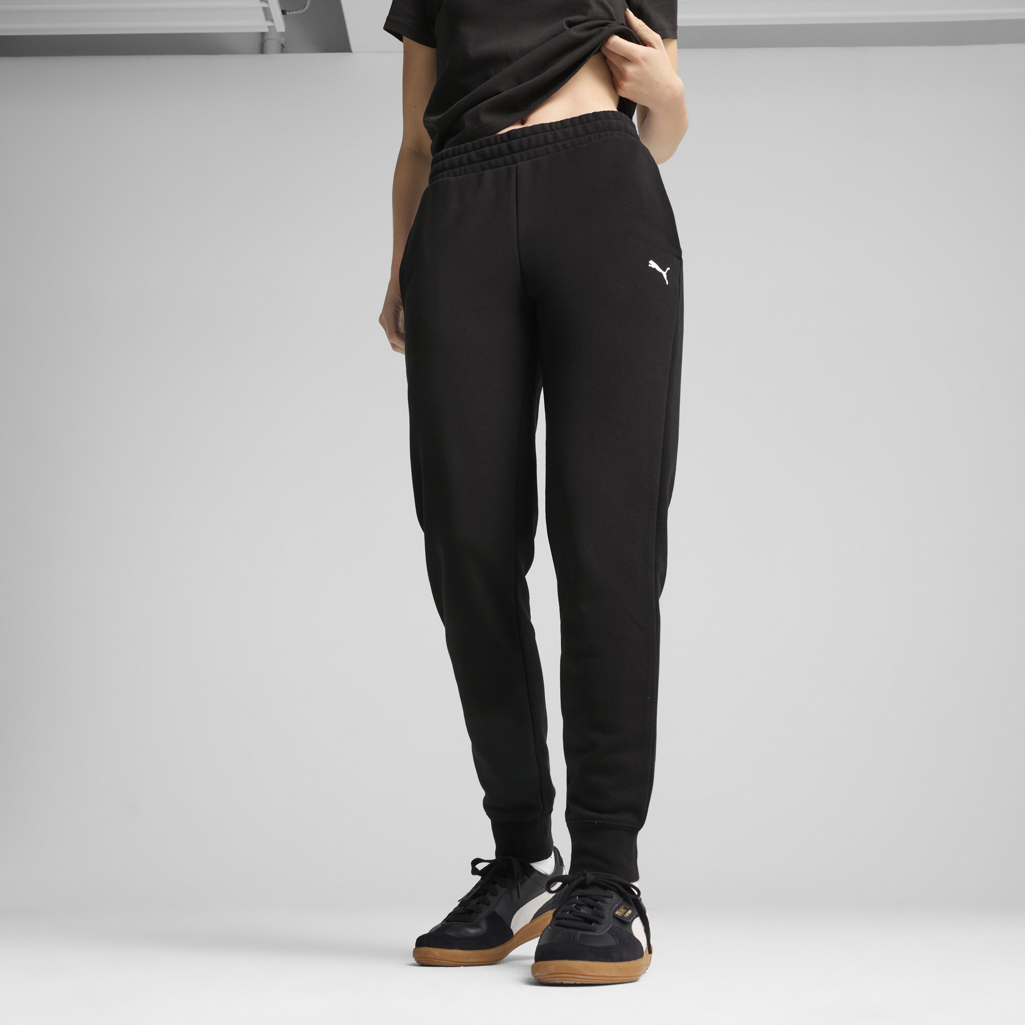 Puma ქალის შარვალი ESS Puma Logo Sweatpants TR cl