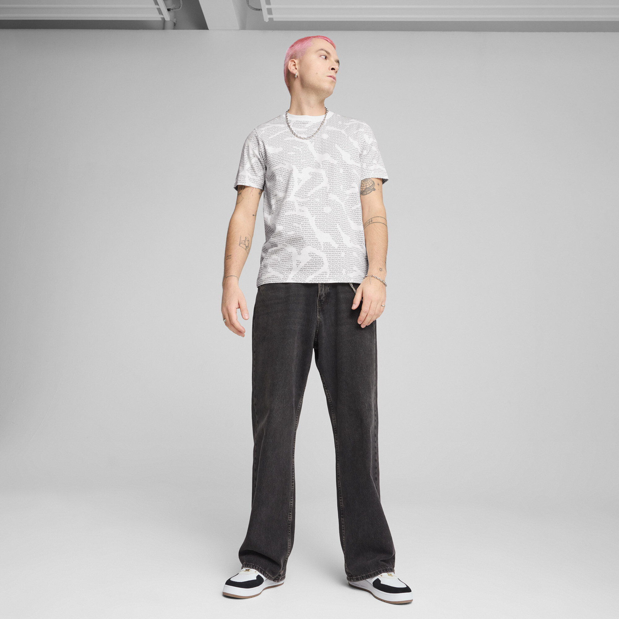 Puma მაისური ESS LOGO LAB AOP Tee