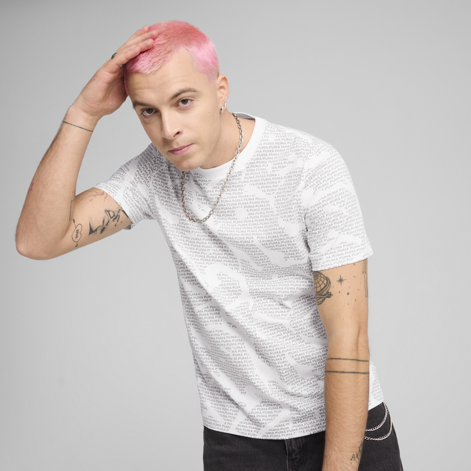 Puma მაისური ESS LOGO LAB AOP Tee