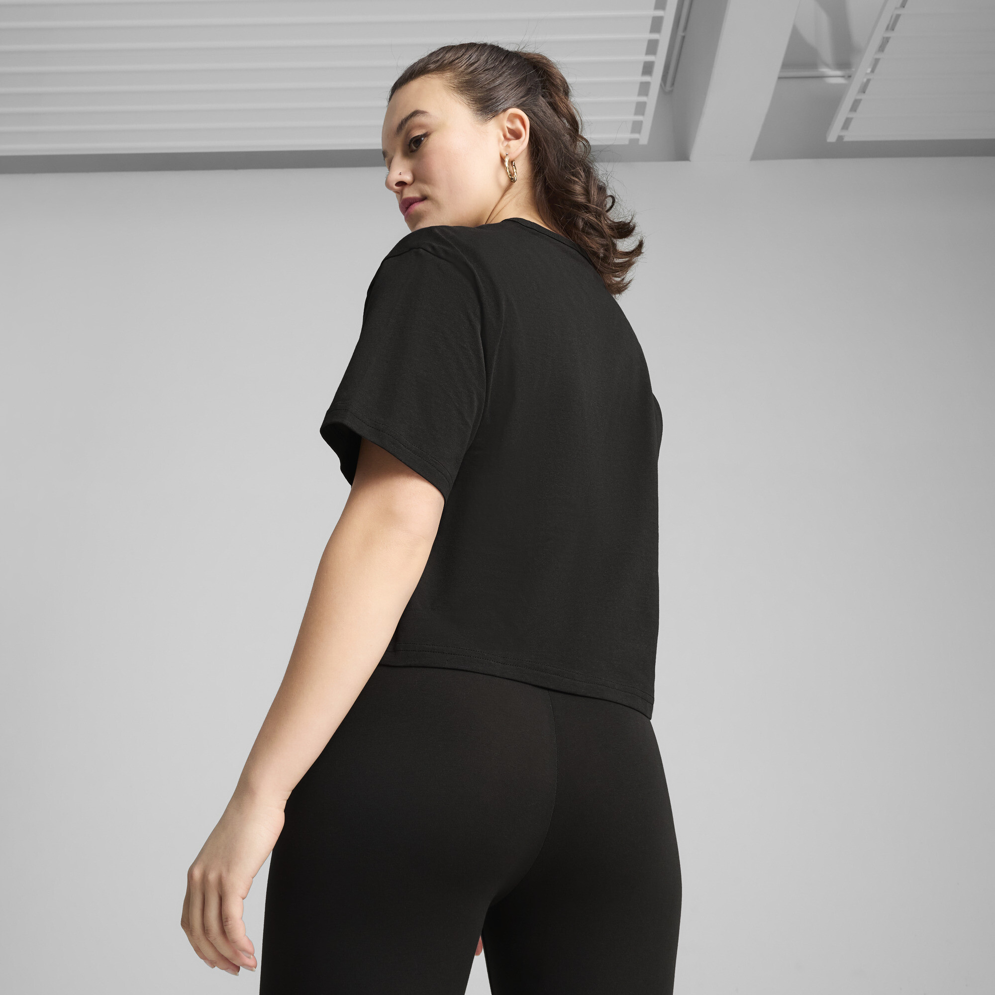 Puma ქალის მაისური PUMA CLASS Crop Tee