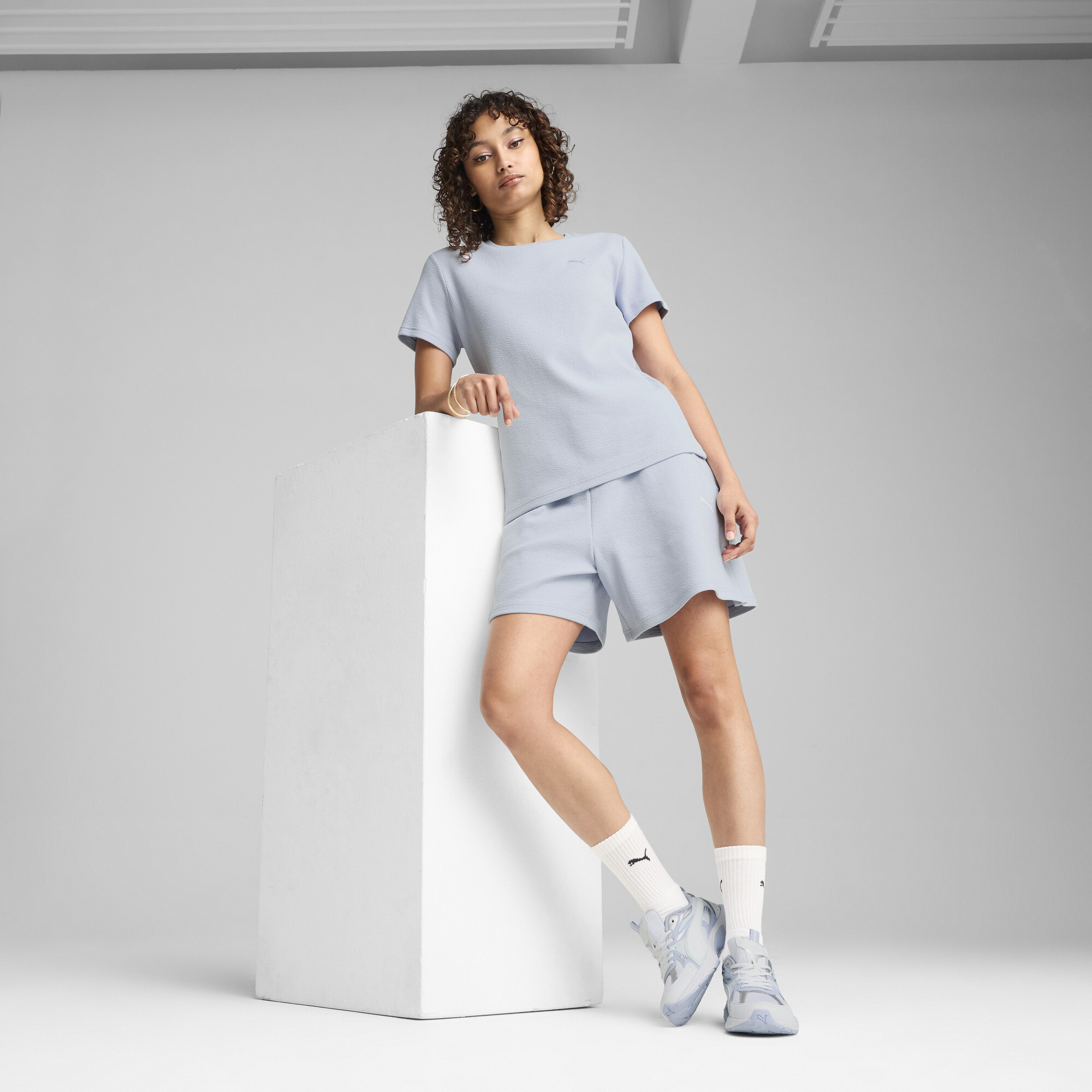 Puma ქალის შორტი HER High-Waist Shorts 5"