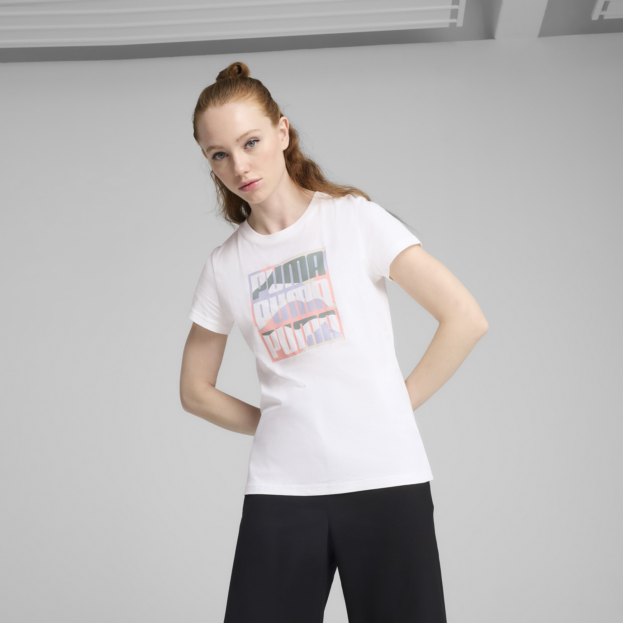 Puma ქალის მაისური GRAPHICS Mountain Tee