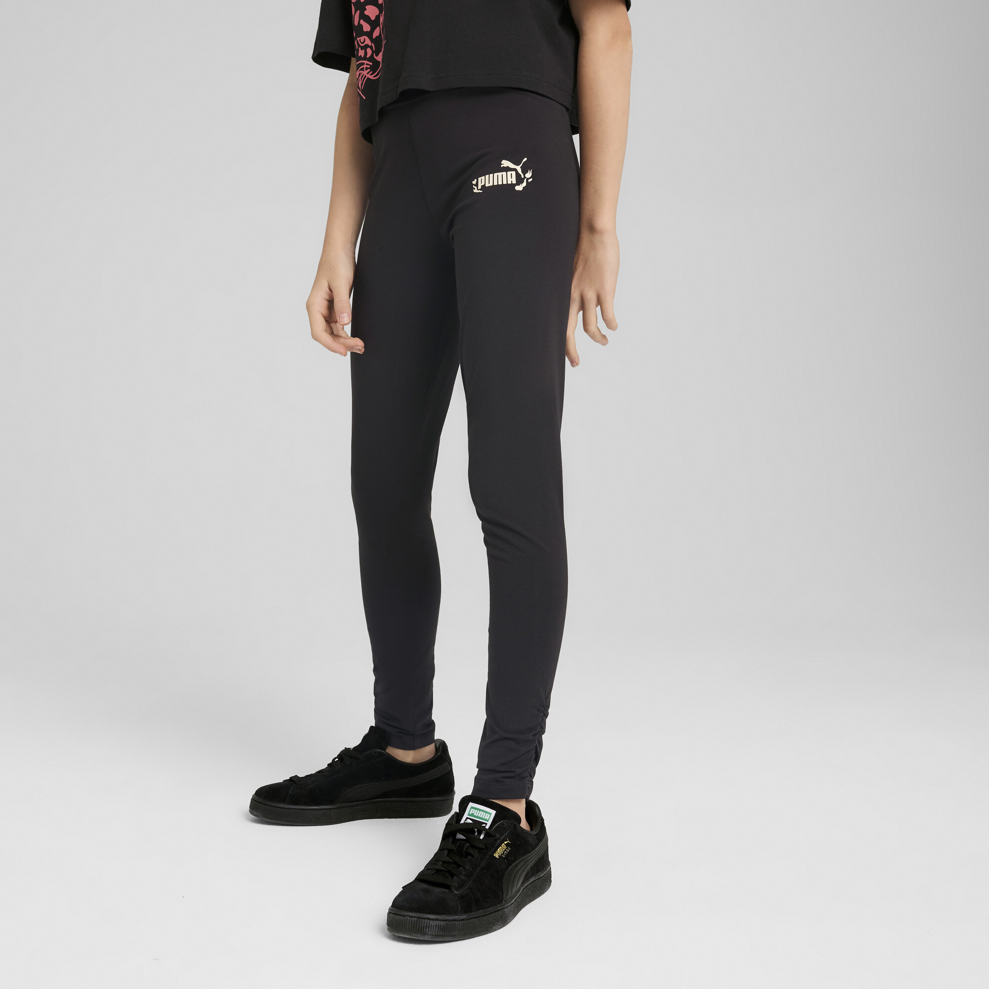 Puma ბავშვის შარვალი FLAMING LOVE Leggings G