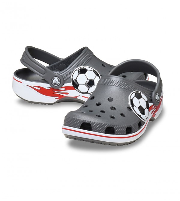 Crocs ბავშვის კლოგი Kids' Classic Soccer Band Clog
