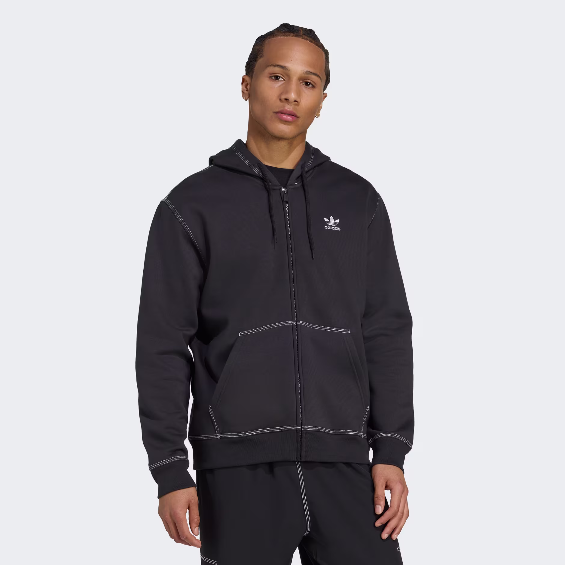 Adidas მამაკაცის ჯემპრი ESSENTIALS FZHD
