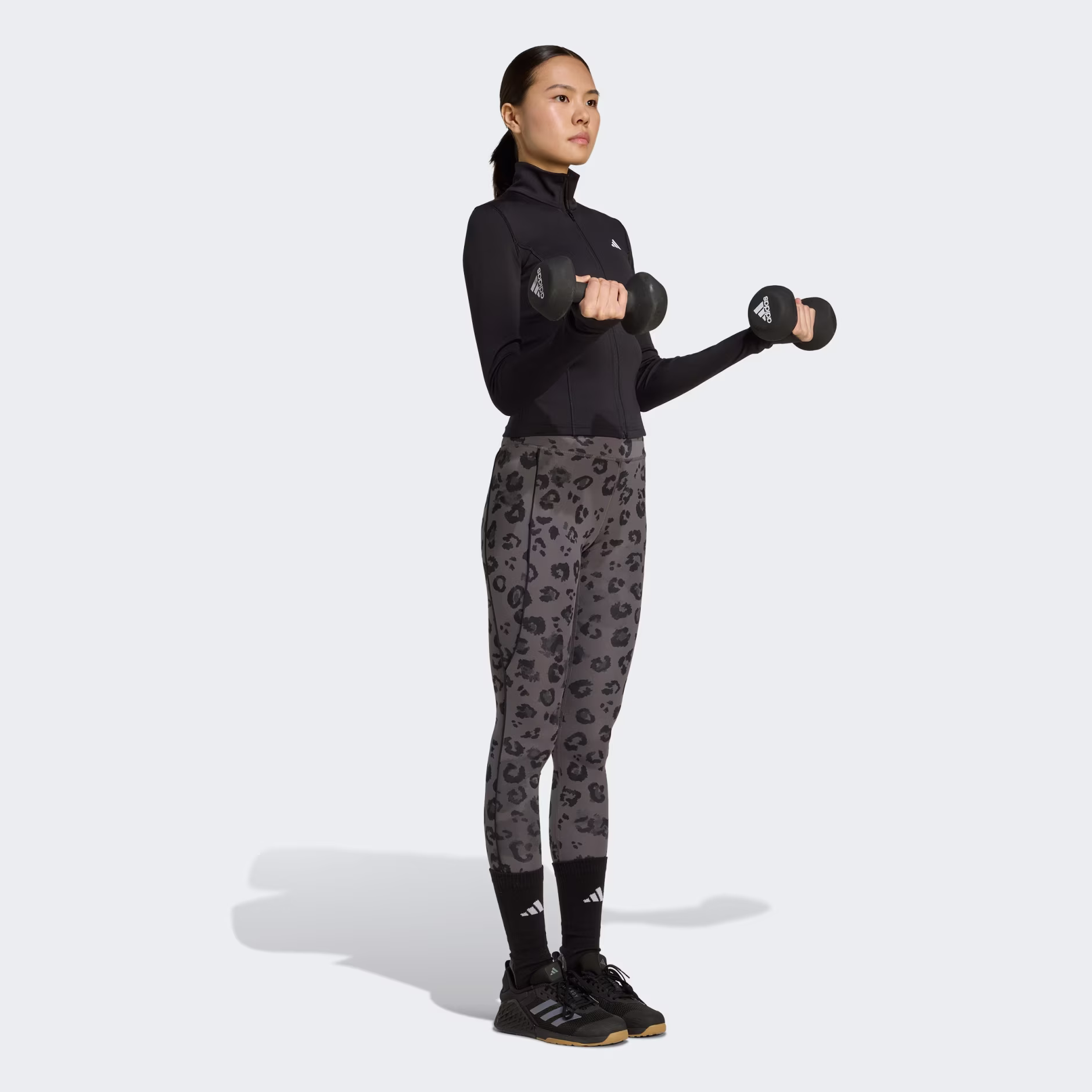 Adidas ქალის ჯემპრი WE ZP THRU JKT