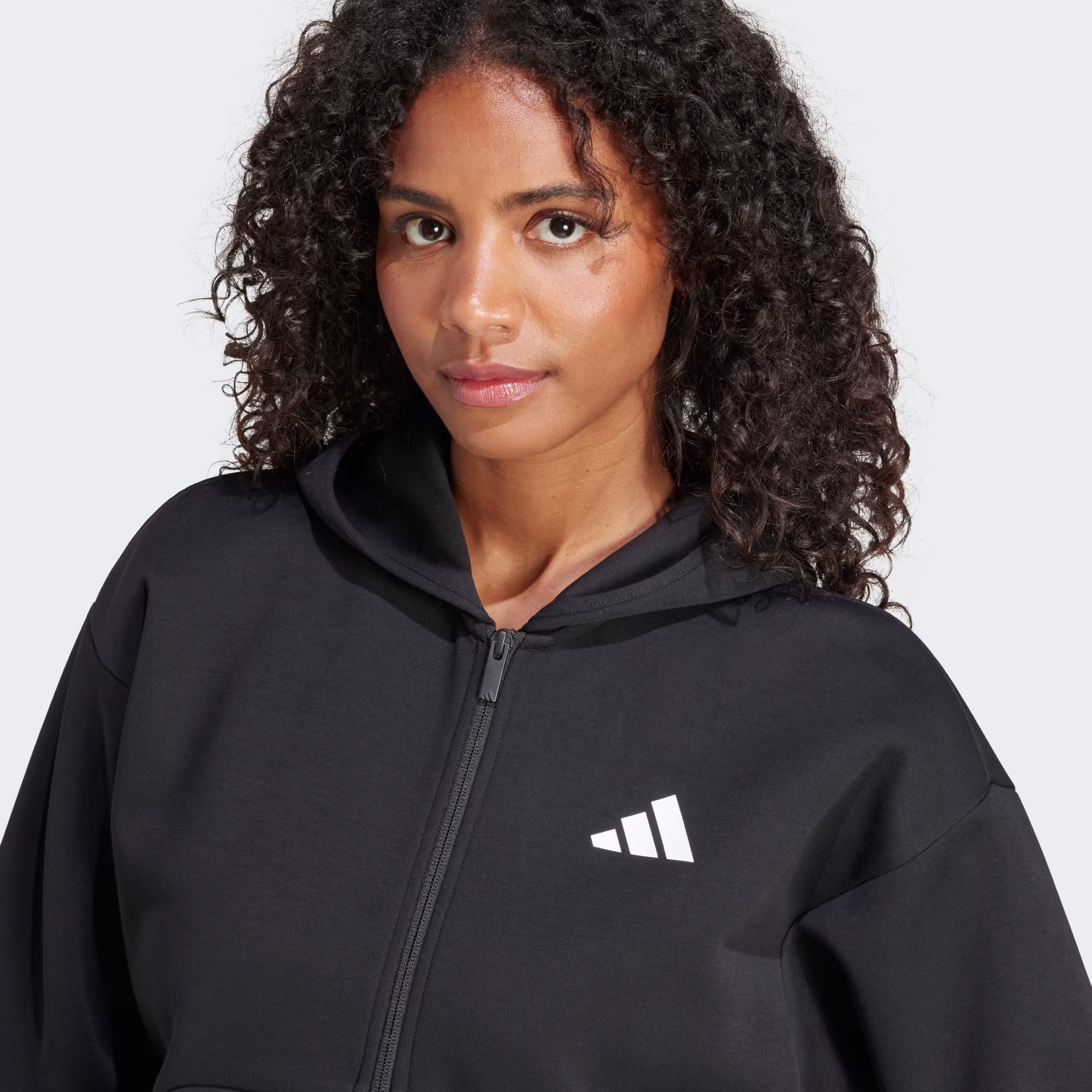Adidas ქალის ჯემპრი W FI 3S FZ HD