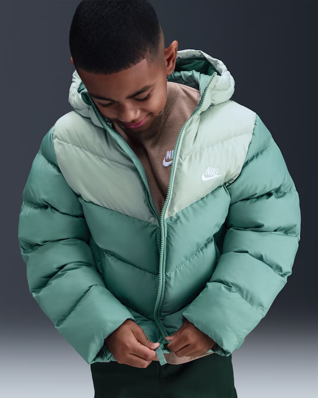 Nike ბავშვის ჯემპრი K NSW TF ADP PUFFER COLORBLOCK