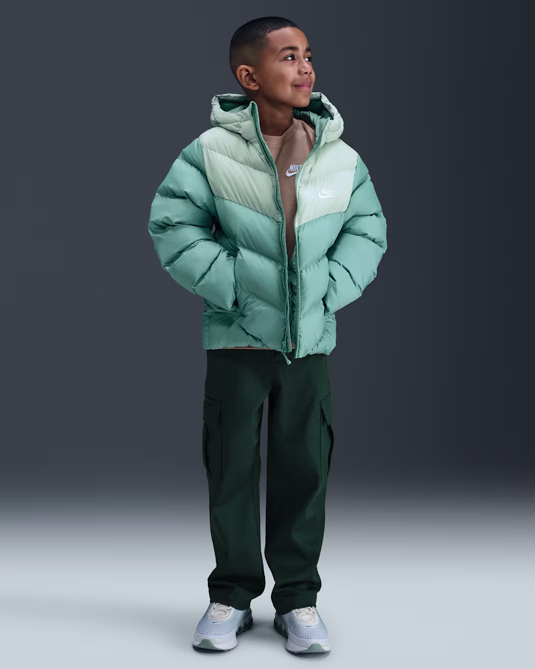 Nike ბავშვის ჯემპრი K NSW TF ADP PUFFER COLORBLOCK