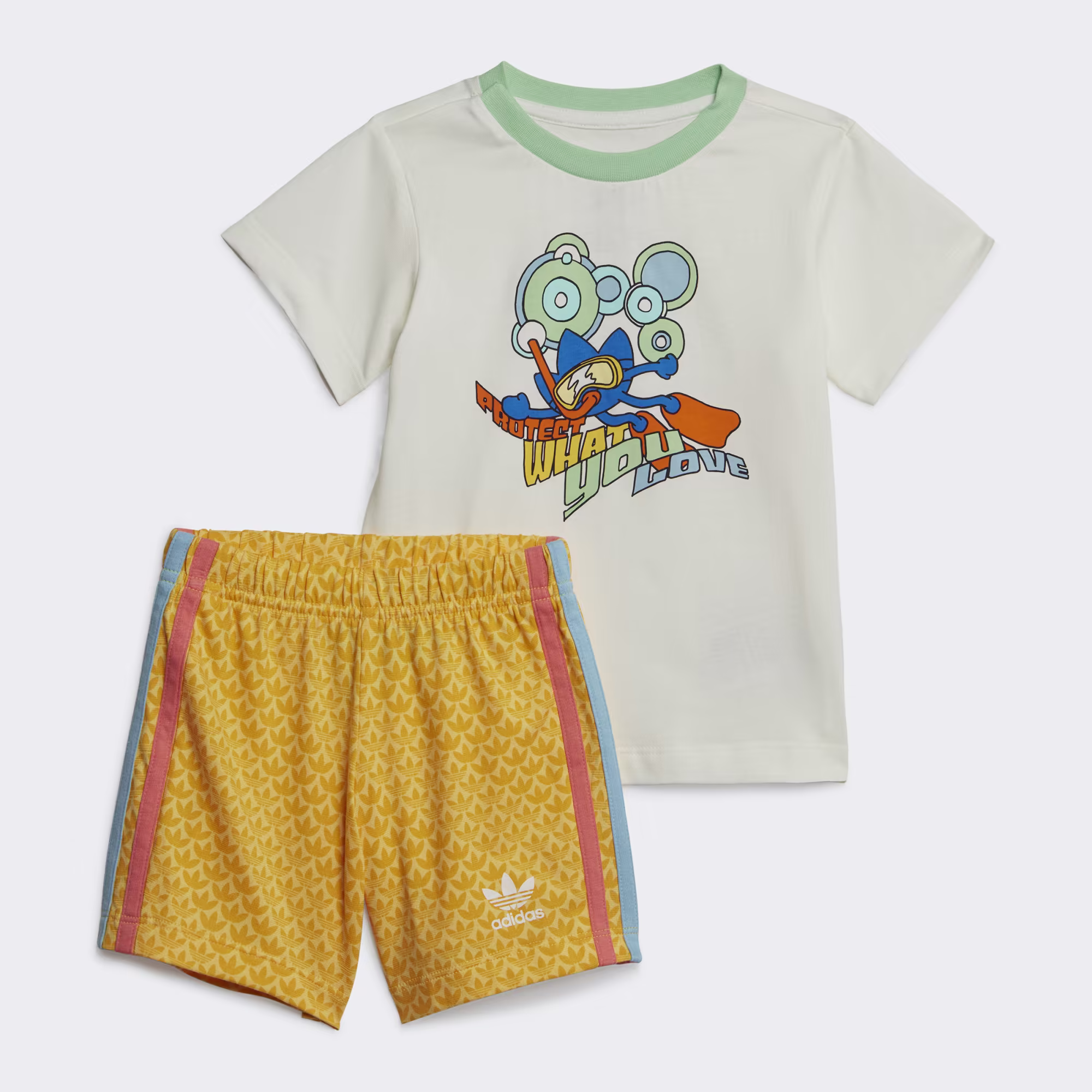 Adidas ბავშვის სპორტული კომპლექტი SHORT TEE SET