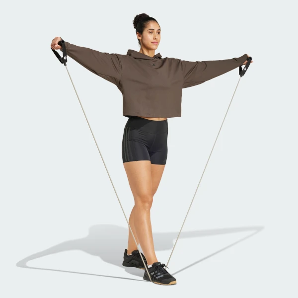 Adidas ქალის ჯემპრი POWER HOODIE