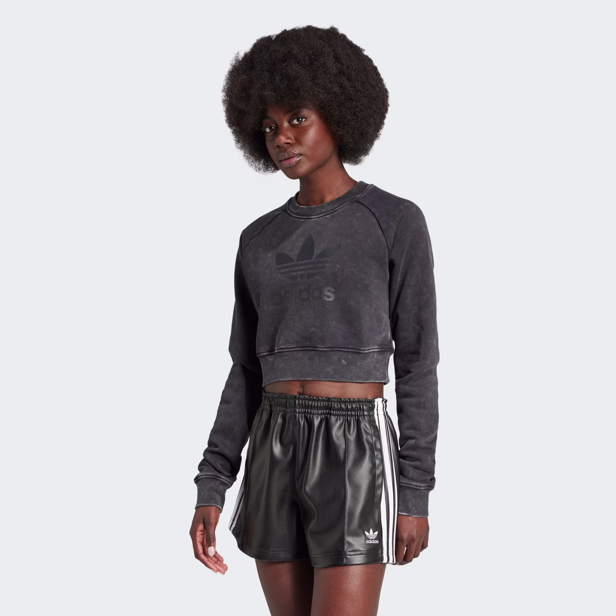 Adidas ქალის ჯემპრი WASH SWEATSHIRT