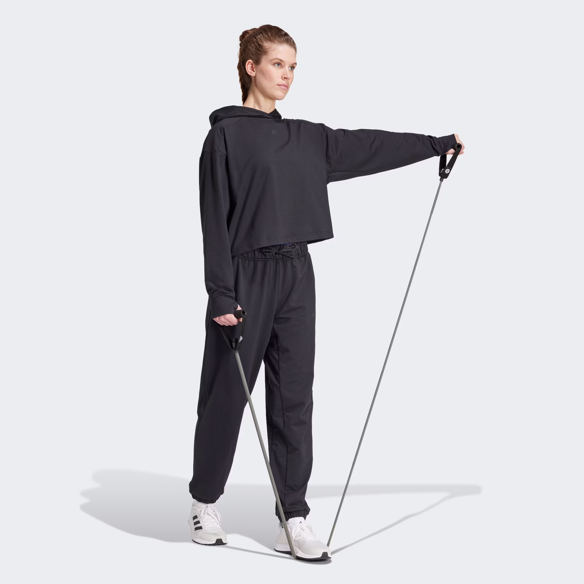 Adidas ქალის ჯემპრი POWER HOODIE