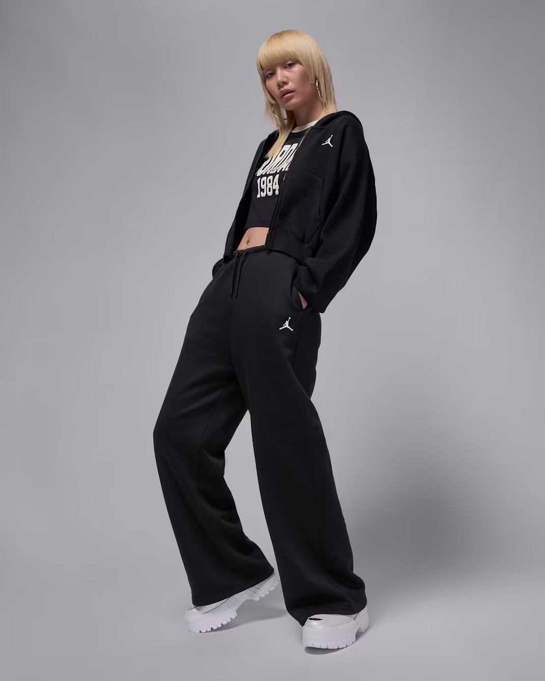 Nike ქალის შარვალი W J BRK FLC OH PANT