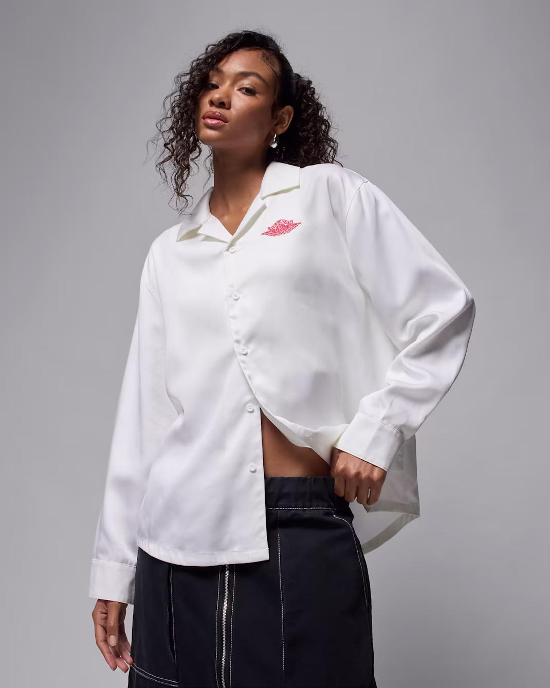 Nike ქალის ჯემპრი W J FLT LS SHIRT RAIR