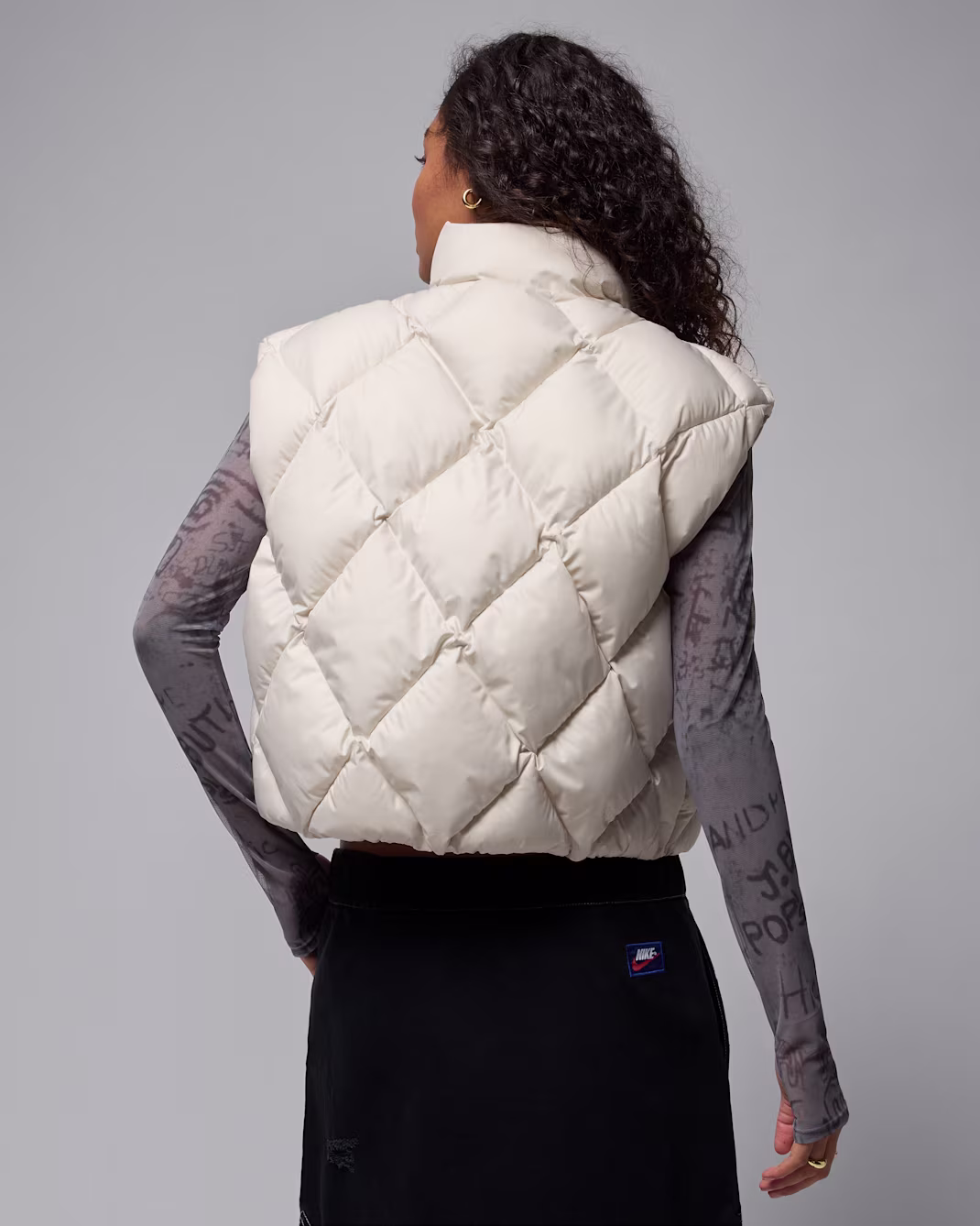 Nike ქალის ქურთუკი W J BRK PUFF VEST QLT