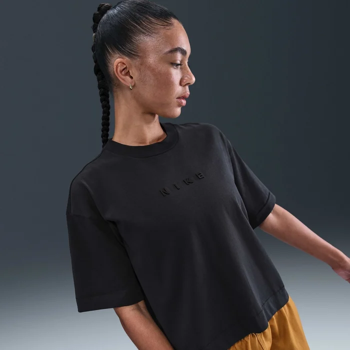 Nike ქალის მაისური W NSW LUXE SS TEE BOXY