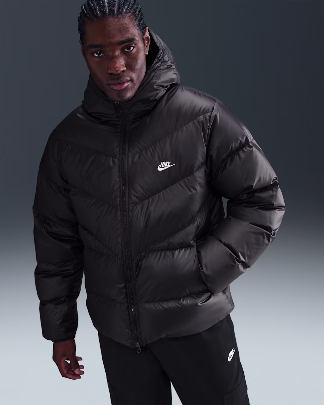 Nike მამაკაცის ქურთუკი M NK WINDRUNNER STMNT DWN JKT