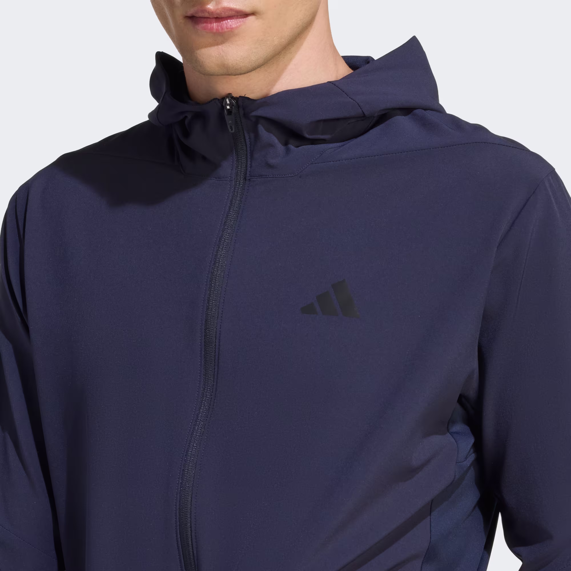 Adidas მამაკაცის ჯემპრი D4T HYBRID FZ H