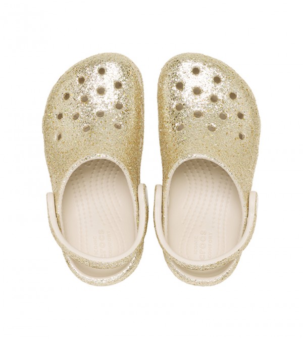 Crocs Toddlers' Classic Chunky Glitter Clog