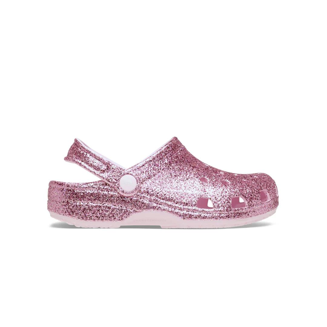Crocs KIDS' CLASSIC CHUNKY GLITTER CLOG