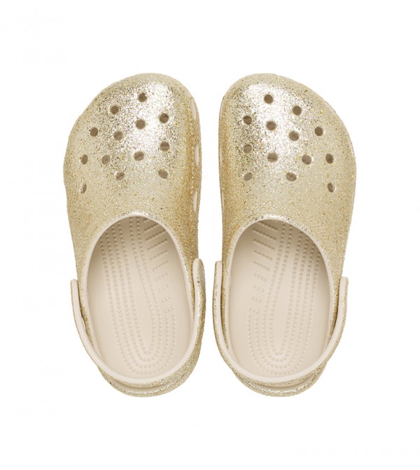 Crocs KIDS' CLASSIC CHUNKY GLITTER CLOG
