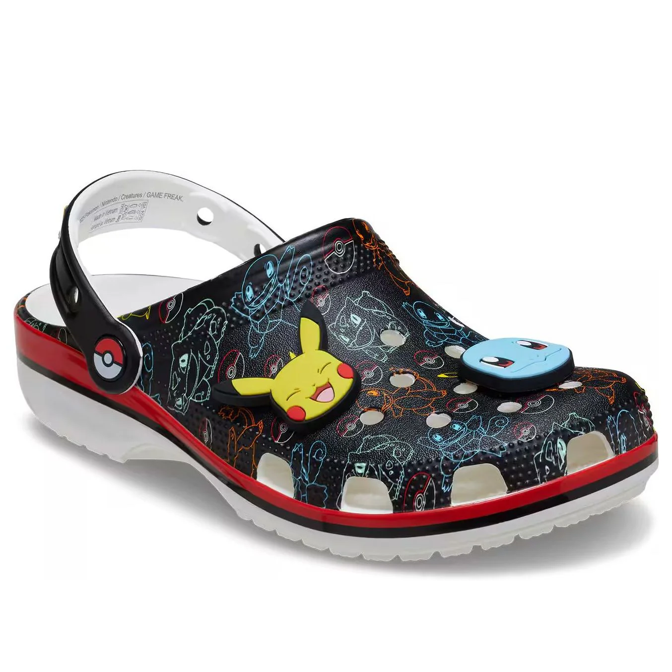 Crocs კლოგი Classic Clog Pokémon Starters