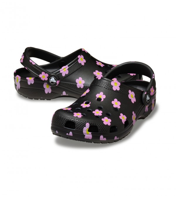 Crocs Classic Flower Clog