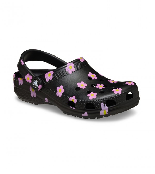 Crocs Classic Flower Clog