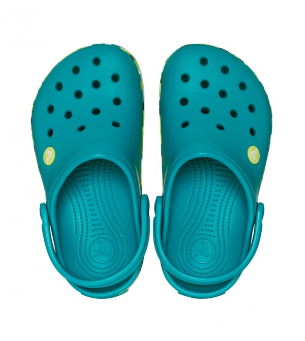 Crocs ბავშვის კლოგი Kids' Crocband Glow Confetti Band Clog
