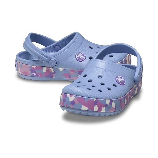 Crocs Toddler Crocband Glow Confetti Band